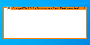 Orange-PS- 2.3.3 - Two-in-one - Read Designernotes!
