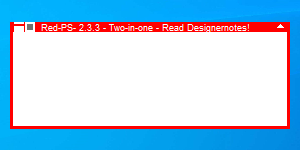 Red-PS- 2.3.3 - Two-in-one - Read Designernotes!