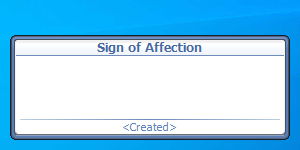 Sign of Affection