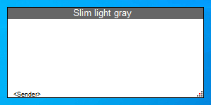 Slim gray