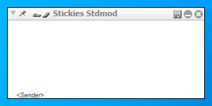 Stickies Stdmod