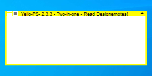 Yello-PS- 2.3.3 - Two-in-one - Read Designernotes!